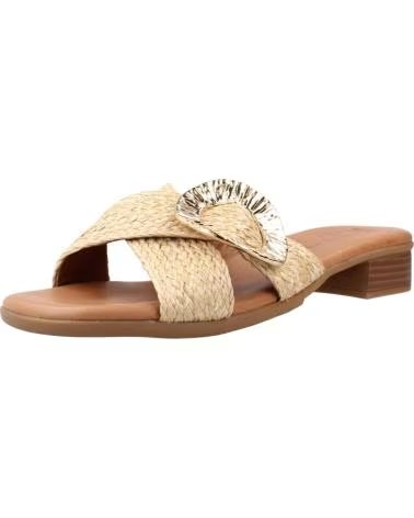 MTNG ZAPATOS DE TACON MUSTANG 55954C60112 EN MARRON PARA MUJER RUSTIC NATURAL
