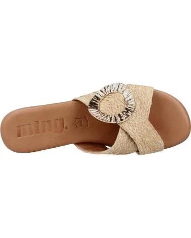 MTNG ZAPATOS DE TACON MUSTANG 55954C60112 EN MARRON PARA MUJER RUSTIC NATURAL