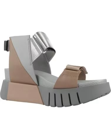 UNITED NUDE SANDALIAS MUJER MODELO DELTA RUN COLOR GRIS ORE