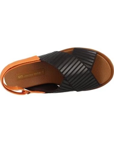 UNITED NUDE SANDALIAS MUJER MODELO RICO X SANDAL COLOR NEGRO AMBGLW