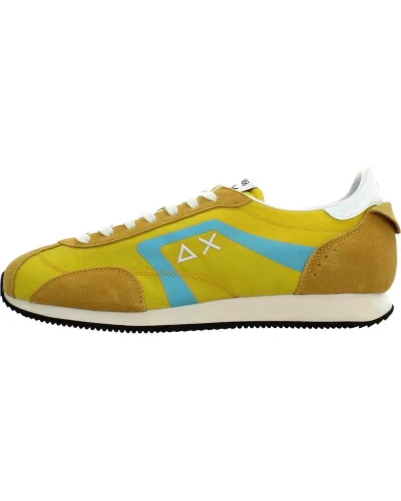 SUN68 BASKETS EASY RUNNER HOMME JAUNE GIALLO