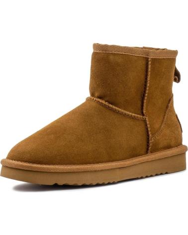 Stivaletti per Donna NATURAL WORLD 49 ALASKA BOTA ALTA MERINO CAMEL