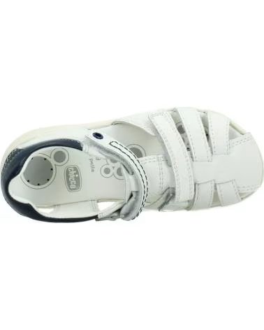 CHICCO SANDALIAS NINO MODELO 1122126C COLOR BLANCO 300