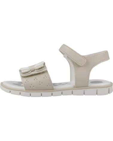SANDÁLIAS CHICCO MODELO 1122163C PARA MENINA EM COR BEGE 400