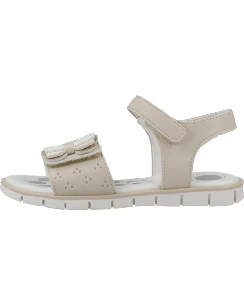 SANDÁLIAS CHICCO MODELO 1122163C PARA MENINA EM COR BEGE 400