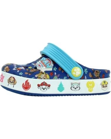 CROCS CHANCLAS NINO MODELO PAW PATROL OFF COURT COLOR AZUL BLUE