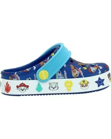 CROCS CHANCLAS NINO MODELO PAW PATROL OFF COURT COLOR AZUL BLUE