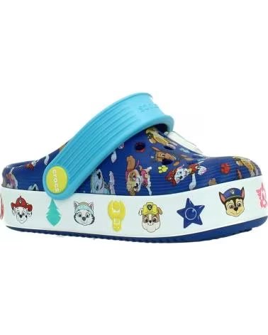 CROCS CHANCLAS NINO MODELO PAW PATROL OFF COURT COLOR AZUL BLUE