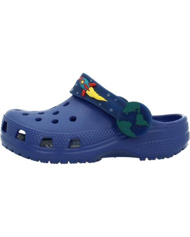 CROCS CHANCLAS NINO MODELO CLASSIC LIGHTS COLOR AZUL SAPPHIRE