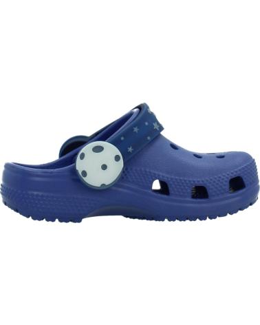 CROCS CHANCLAS NINO MODELO CLASSIC LIGHTS COLOR AZUL SAPPHIRE