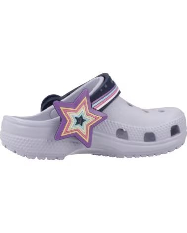 CROCS CHANCLAS NINO MODELO CLASSIC LIGHTS COLOR VIOLETA FRSGRP