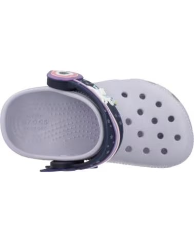 CROCS CHANCLAS NINO MODELO CLASSIC LIGHTS COLOR VIOLETA FRSGRP