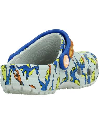 CROCS CHANCLAS NINO MODELO ZUHECO CLASSIC DRAGON COLOR BLANCO ATMP ATMPHRE