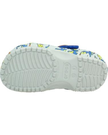 CROCS CHANCLAS NINO MODELO ZUHECO CLASSIC DRAGON COLOR BLANCO ATMP ATMPHRE