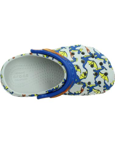 CROCS CHANCLAS NINO MODELO ZUHECO CLASSIC DRAGON COLOR BLANCO ATMP ATMPHRE