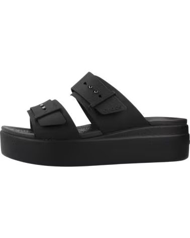 CROCS SANDALIAS MUJER MODELO BROOKLYN W COLOR NEGRO BLACK