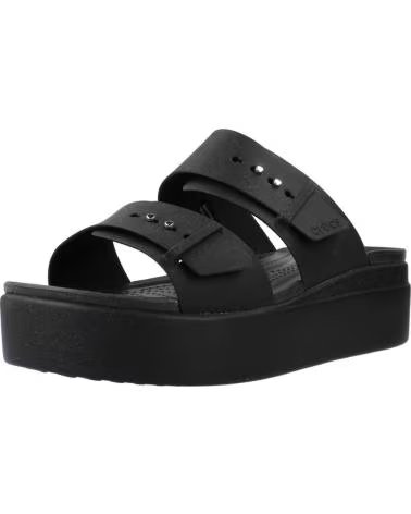 CROCS SANDALIAS MUJER MODELO BROOKLYN W COLOR NEGRO BLACK