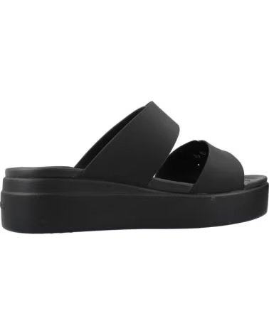 CROCS SANDALIAS MUJER MODELO BROOKLYN W COLOR NEGRO BLACK