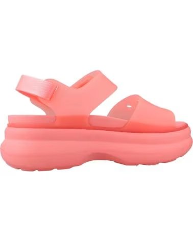 CROCS CHANCLAS MUJER MODELO 212651C COLOR ROSA GUAVA