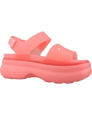 CROCS CHANCLAS MUJER MODELO 212651C COLOR ROSA GUAVA