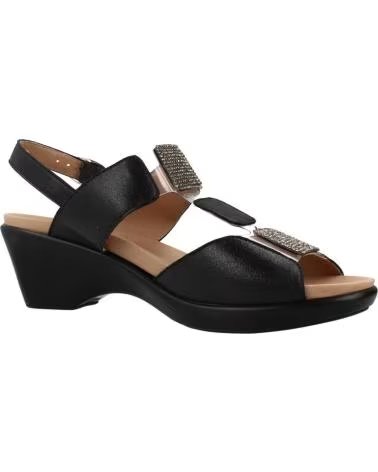 PIESANTO SANDALIAS MUJER MODELO 180869P COLOR  NEGRO