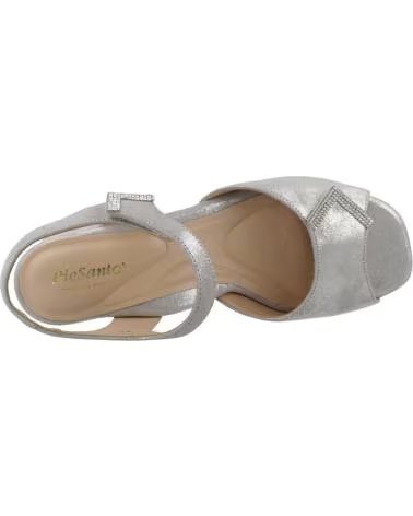 PIESANTO SANDALIAS MUJER MODELO 260288P COLOR GRIS PERLA