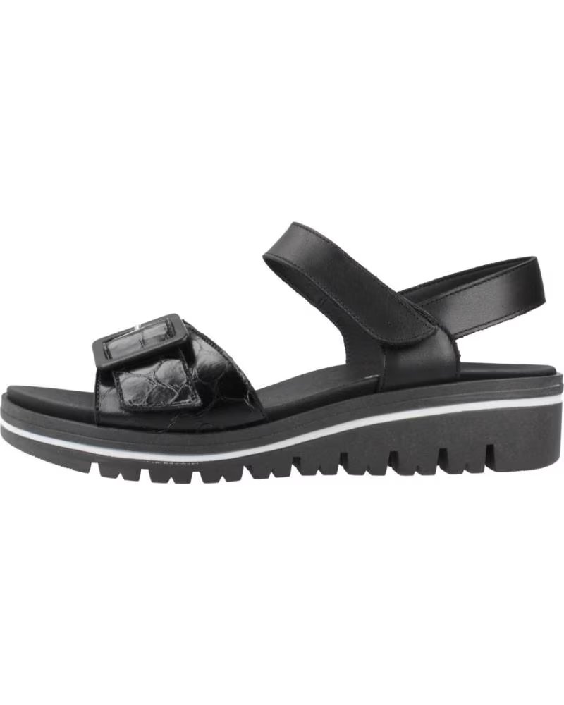 SANDALI PIESANTO 260774P DA DONNA IN NERO NEGRO