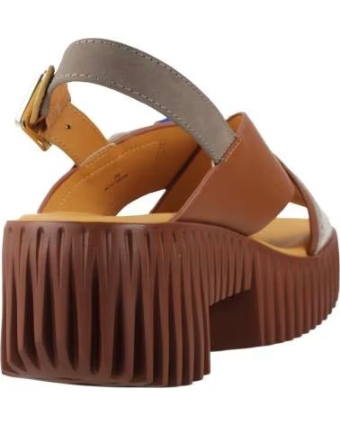 4CCCCEES SANDALIAS MUJER MODELO 4CS730006 COLOR MARRON SIENNA