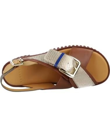4CCCCEES SANDALIAS MUJER MODELO 4CS730006 COLOR MARRON SIENNA