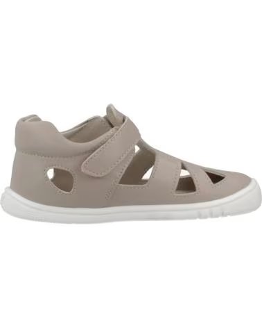 PIRUFIN SANDALIAS NINO PIRUFLEX MODELO PF3009 2 COLOR BEIS MARFIL