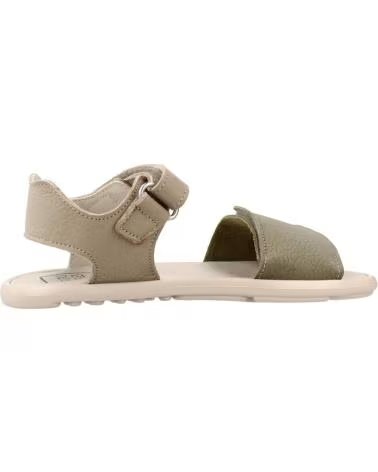 PIRUFIN SANDALIAS NINA PIRUFLEX MODELO DAVINCI COLOR VERDE ARENA