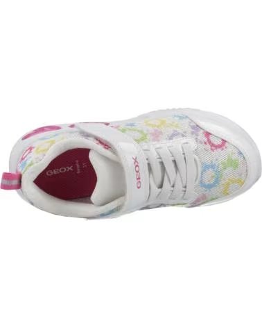 GEOX ZAPATILLAS NINA MODELO J ASSISTER COLOR BLANCO C0653