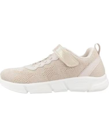 GEOX J ARIL GB SNEAKERS IN GOLD C5014
