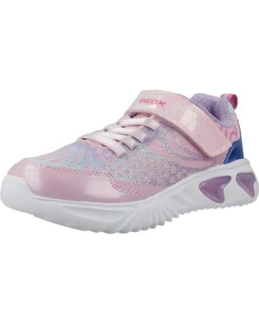 GEOX ZAPATILLAS NINA MODELO J ASSISTER COLOR ROSA C8842