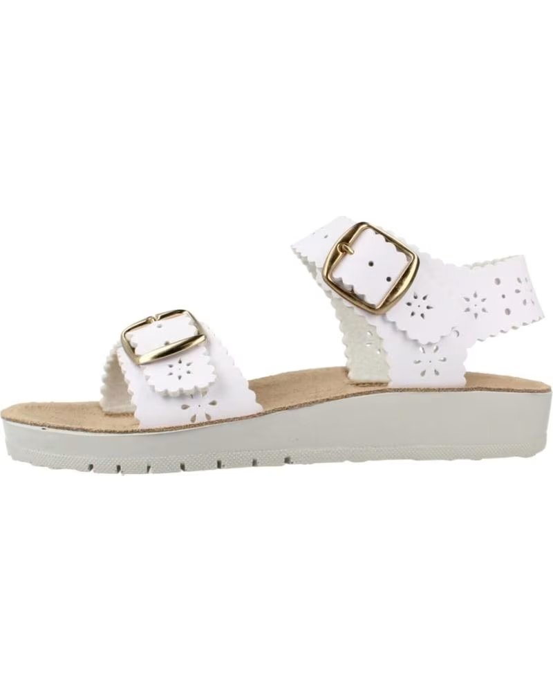 GEOX SANDALIAS NINA MODELO J SANDAL COSTAREI COLOR BLANCO C1000