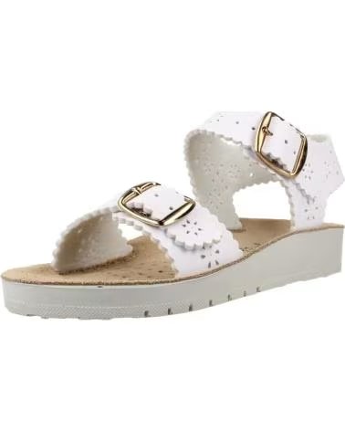 GEOX SANDALIAS NINA MODELO J SANDAL COSTAREI COLOR BLANCO C1000