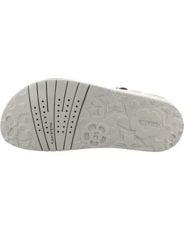 GEOX SANDALIAS NINA MODELO J SANDAL COSTAREI COLOR BLANCO C1000