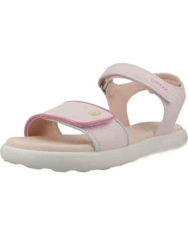 GEOX SANDALIAS NINA MODELO J SANDAL PUFFYPOP COLOR ROSA C8206