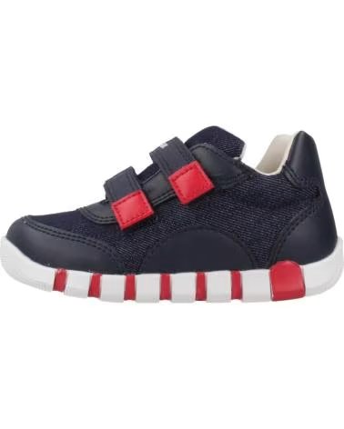 GEOX ZAPATILLAS NINO MODELO B IUPIDOO BOY C COLOR AZUL C0735