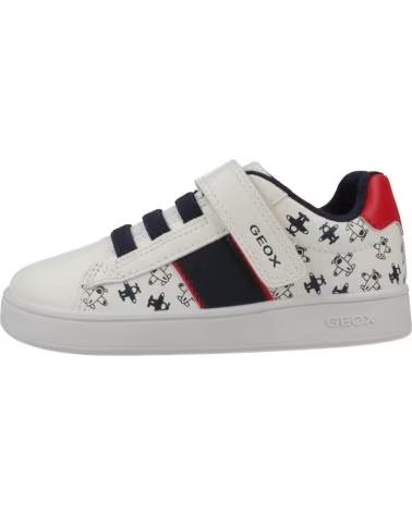 GEOX ZAPATILLAS NINO MODELO B ECLYPER A COLOR BLANCO C0085