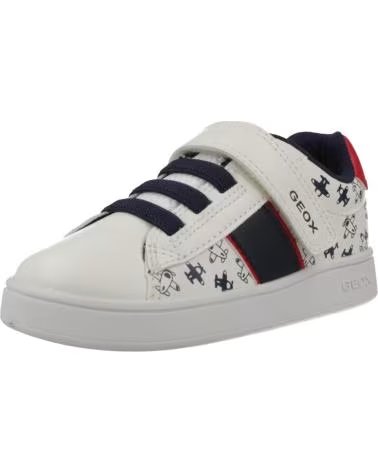 GEOX ZAPATILLAS NINO MODELO B ECLYPER A COLOR BLANCO C0085