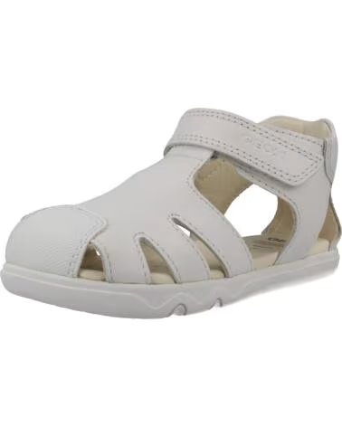 GEOX Sandalias Steppieup en blanco para bebe B SANDAL STEPPIEUP