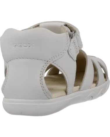 GEOX Sandalias Steppieup en blanco para bebe B SANDAL STEPPIEUP