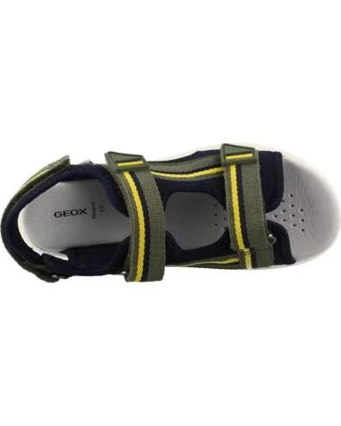 GEOX SANDALIAS NINO MODELO J SANDAL AIRADYUM BO COLOR VERDE C0938
