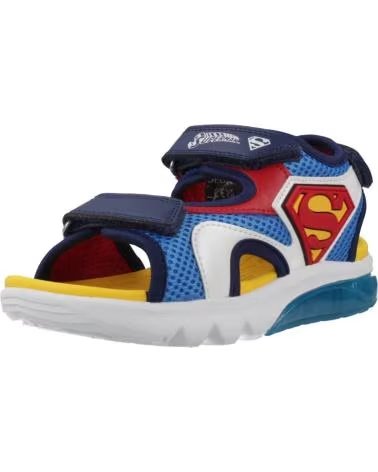 GEOX SANDALIAS NINO MODELO J SANDAL CIBERDRON B COLOR AZUL C4320