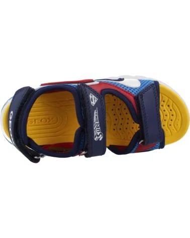 GEOX SANDALIAS NINO MODELO J SANDAL CIBERDRON B COLOR AZUL C4320
