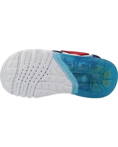GEOX SANDALIAS NINO MODELO J SANDAL CIBERDRON B COLOR AZUL C4320