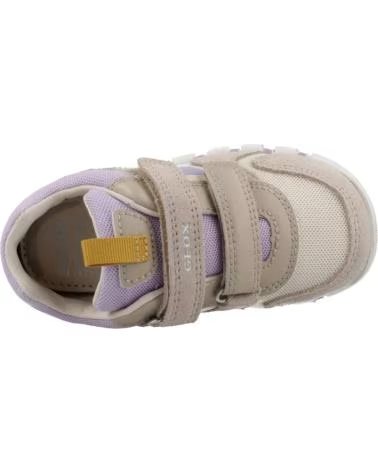 GEOX ZAPATILLAS NINA MODELO B IUPIDOO COLOR BEIS C0265