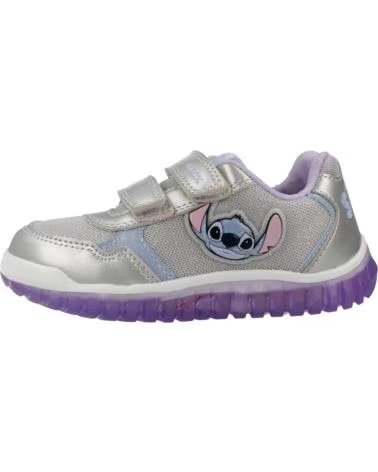 GEOX ZAPATILLAS NINA MODELO B LIGHTYLOO COLOR PLATA C1316