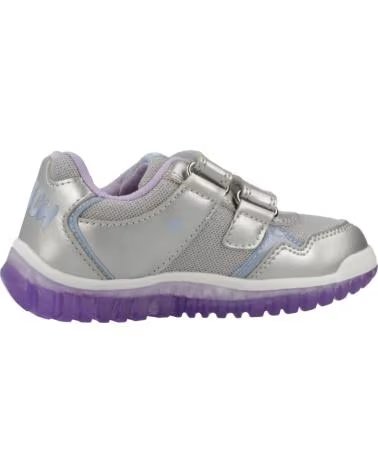 GEOX ZAPATILLAS NINA MODELO B LIGHTYLOO COLOR PLATA C1316